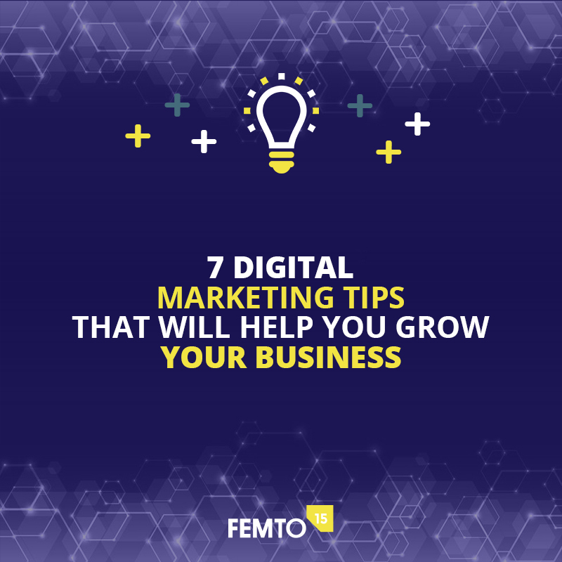 Digital Marketing Tips for Small Businesses - 5 Tips - 7efex
